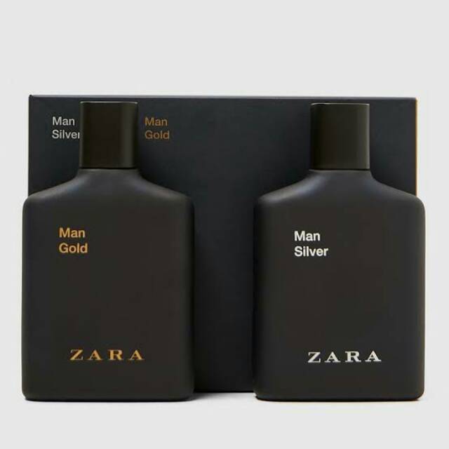 Paket hemat parfum Hemat - ZARA MAN GOLD & ZARA MAN SILVER 100ml