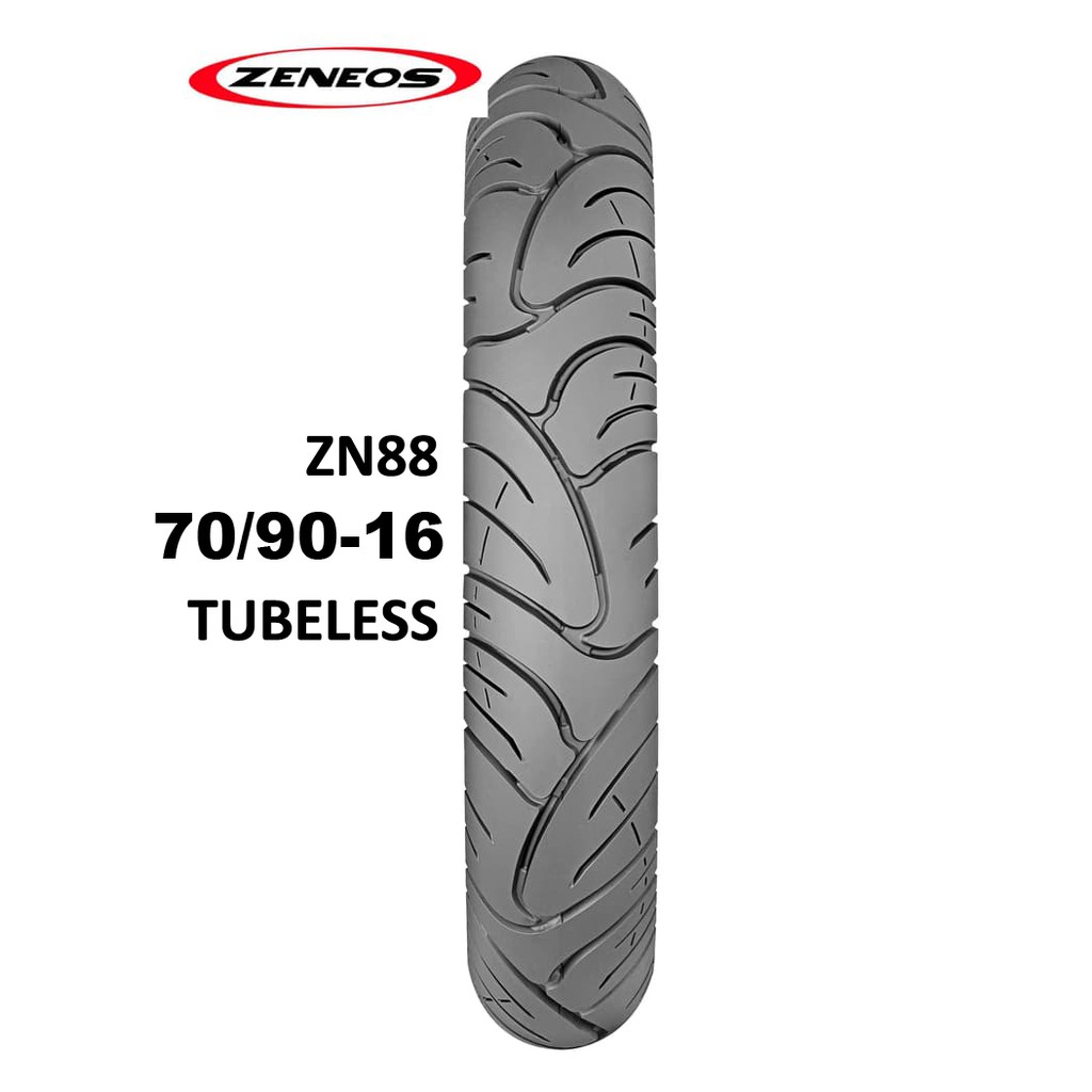 ZENEOS ZN88 70/90-16 TUBELESS BAN RING 16 , BAN NOUVO, BAN SKYWAVE