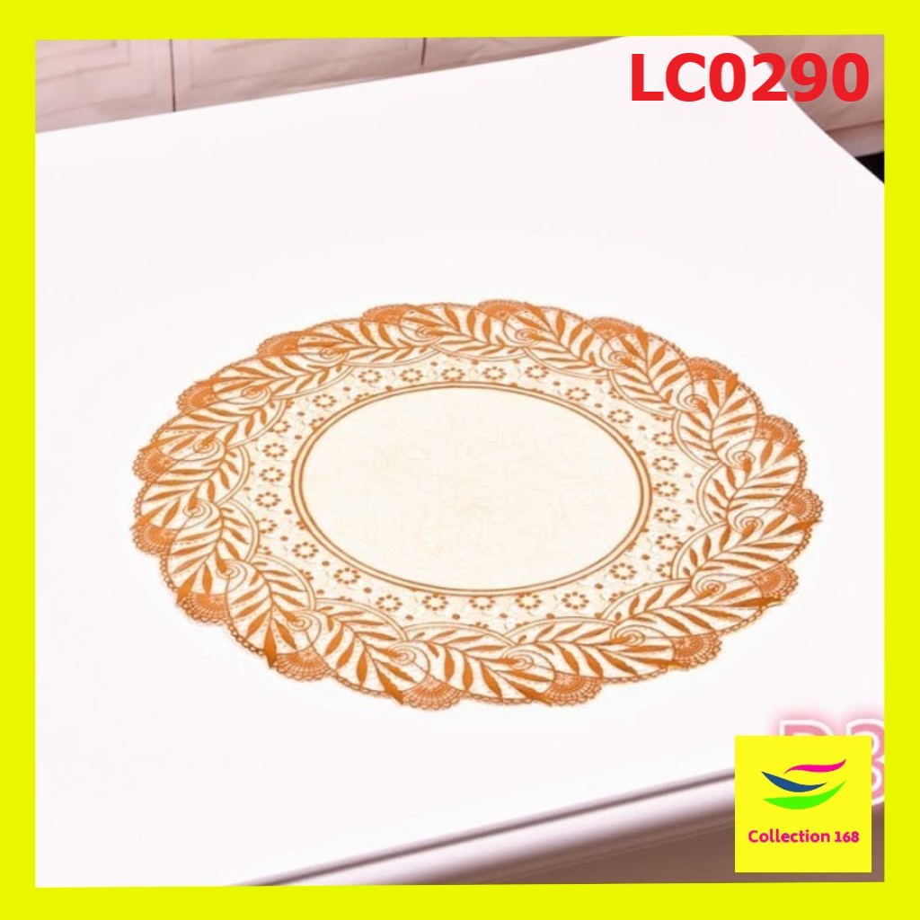 TATAKAN PIRING alas di meja makan PVC tahan panas Anti panas - alas meja makan - alas piring LC0290