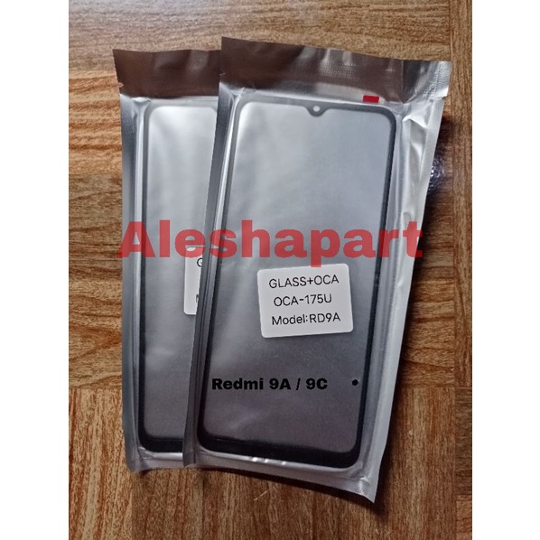 Kaca LCD / Glass Plus Lem Oca XIAOMI REDMI 9A / 9C