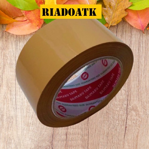 

LAKBAN BENING/COKLAT KUALITAS DAIMARU 2 INCH / 48 MM 100 YARD