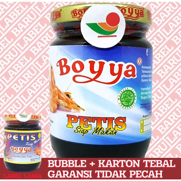 

[[COD]] BOYYA PETIS SIAP MAKAN 270gr | BOYA BOGA JAYA BOGAJAYA SAMBAL SAMBEL TERLENGKAP Kode 604