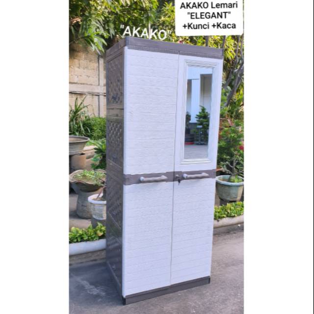 Lemari plastik elegant akako LP2P GOJEK Shopee Indonesia Lemari plastik elegant akako LP2P GOJEK Shopee Indonesia
