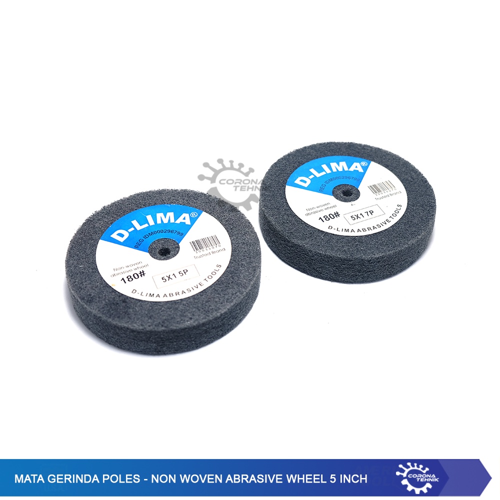 Non Woven Abrasive Wheel 5 Inch - Mata Gerinda Poles