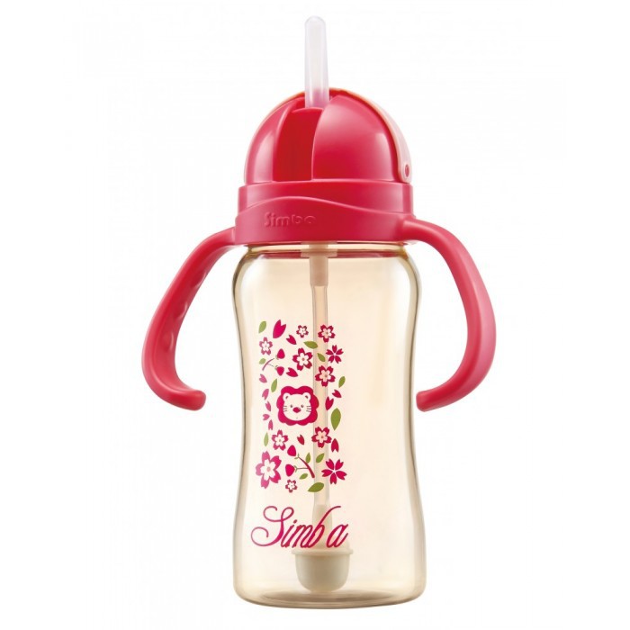 Simba Baby - PINK PPSU Sippy Cup Wild Nature 240ml