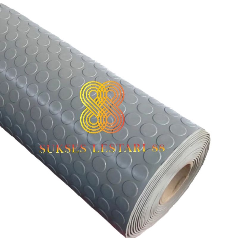 Karpet Anti Slip PVC Coin Mat Multiguna Alas Lantai Koin Meteran