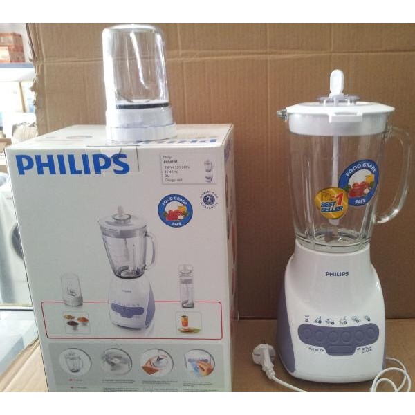 "Blender Philips HR-2116 (blender kaca)"