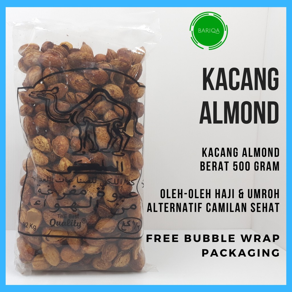 

KACANG ALMOND 500 Gram OLEH-OLEH HAJI UMROH
