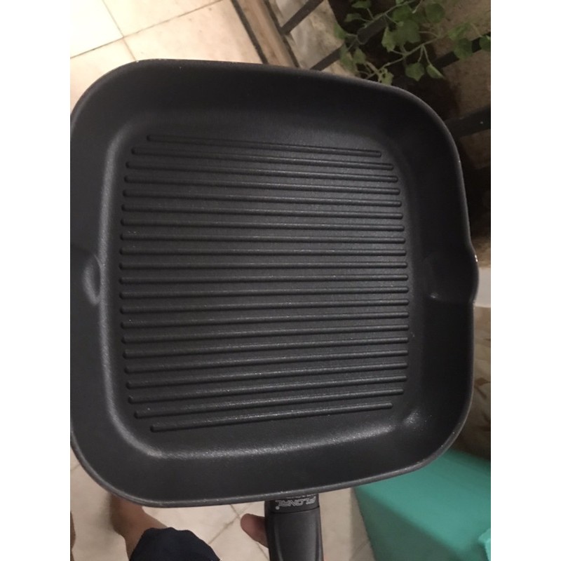 grill pan/ceramic grill pan/alat panggang/ alat bbq/ ceramic pan/teflon/ceramic grill/panggangan