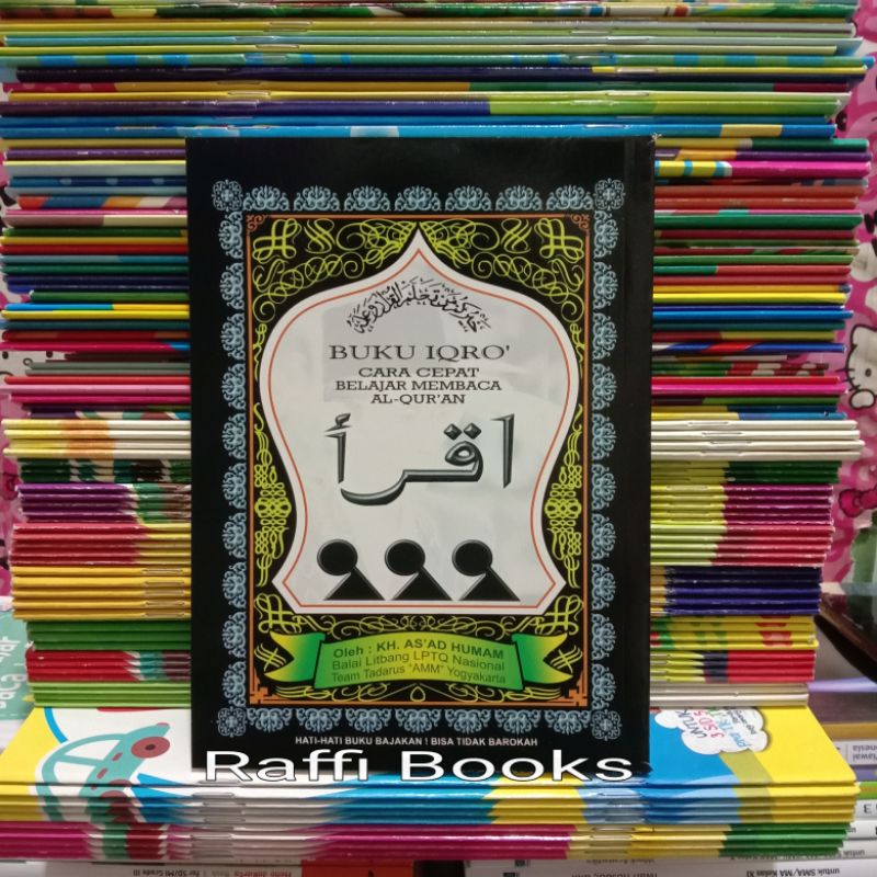 IQRO - BUKU IQRO BESAR - IQRO Besar Kertas CD