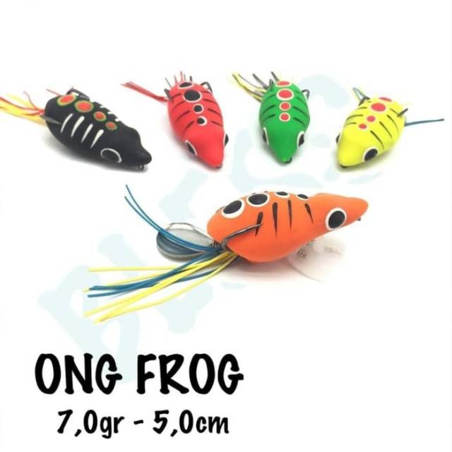 SOFT FROGGY BLESS &quot;ONG FROG&quot; 5cm / 7gram