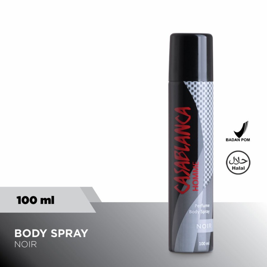 Casablanca Body Spray Noir (Black, 100ml)