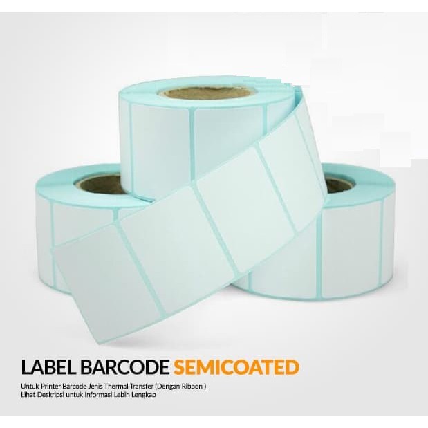 

Label Barcode ukuran 90 X 60 mm ( 1 Roll isi 750 )