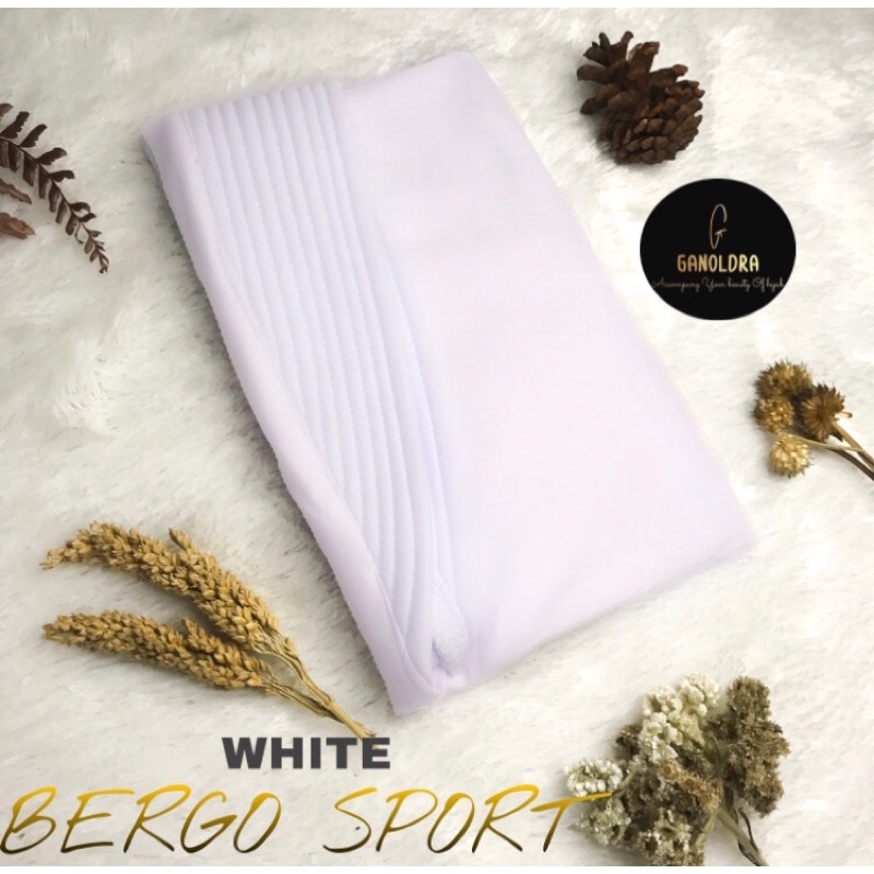 BERGO SPORT PREMIUM/BERGO INSTAN OLAHRAGA-WHITE