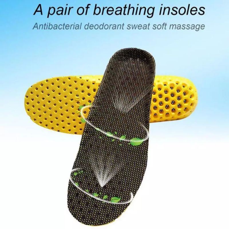 Insole Alas Sepatu Empuk Nyaman Anti Gerah Sol Dalam Sepatu Olahraga Running Cushion Insole