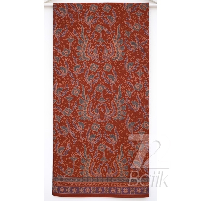 KAIN BATIK PREMIUM Bahan Katun Warna Merah Bata 728410 Cap 72 Jarik Jarit Samping Kebat Panjang Batik Katun Modern Premium Bahan Seragam Batik Pernikahan Kantor Keluarga Murah Kamen Jadi Batik Bali Lembaran