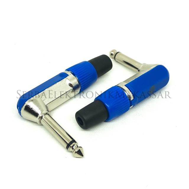 Plug Akai Mono Tekuk ( -L )Jack Gitar Fahrenheit D-051