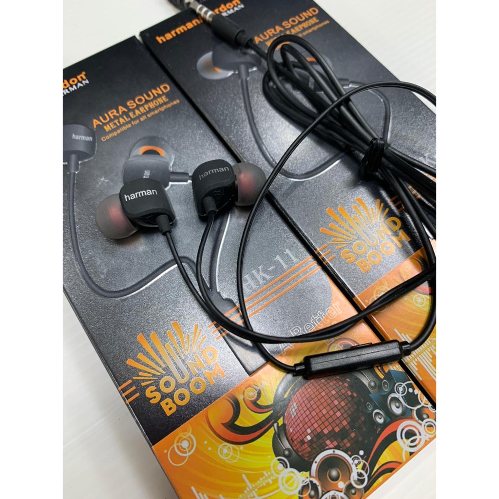 Headset Handsfree HK-11 Earphone XIAOMI HK11 Hi-Res BASS for samsung oppo vivo realme xiaomi