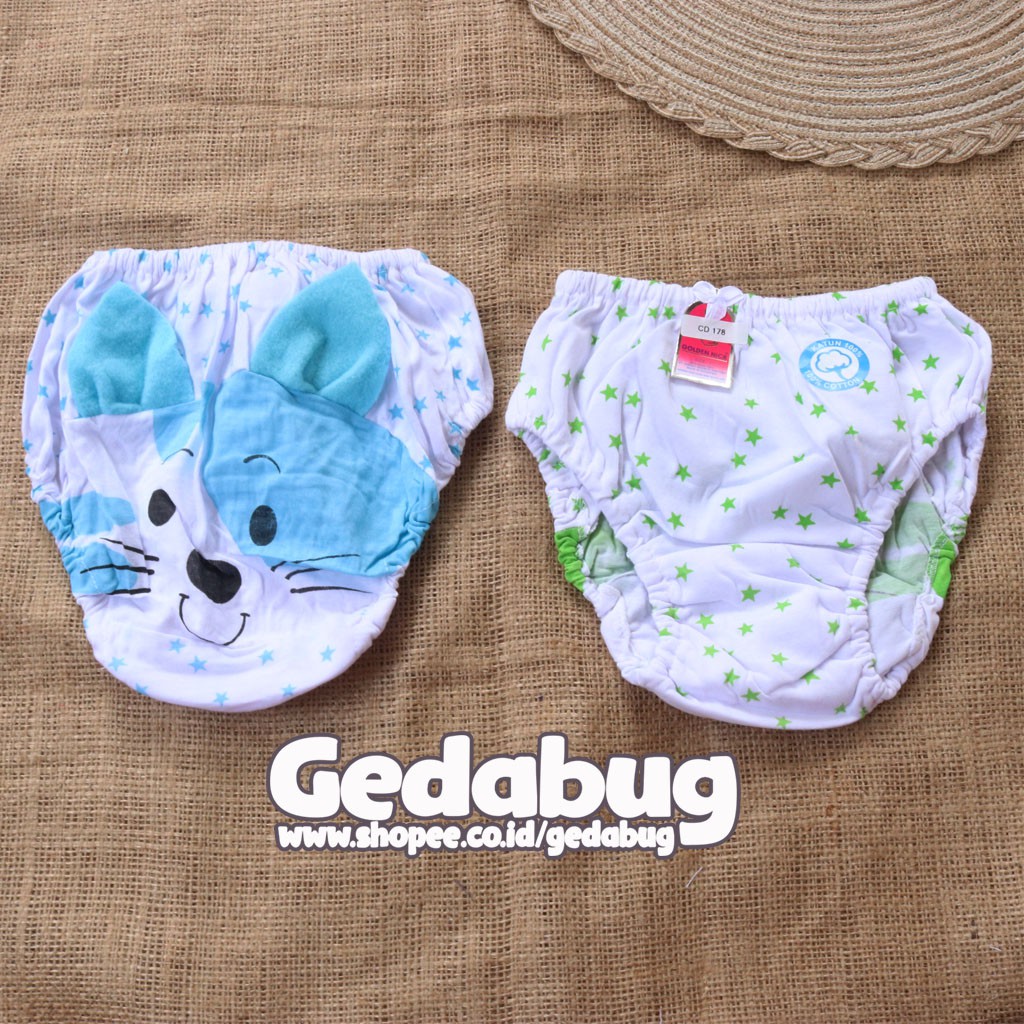 CD Anak Golden nick Kuping | Celana dalam anak karakter lucu | Cd Gn anak Kuping