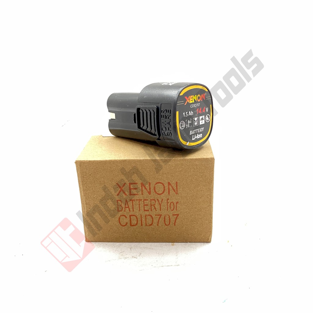 XENON BATERAI cdid707 14.4 V- Baterai Pengganti Bor Cordless Charger