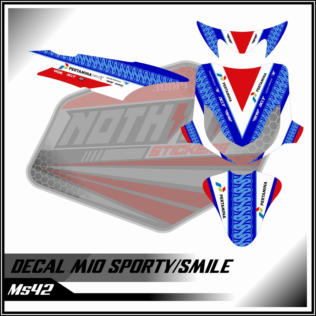 decal mio sporty/smile mandalika