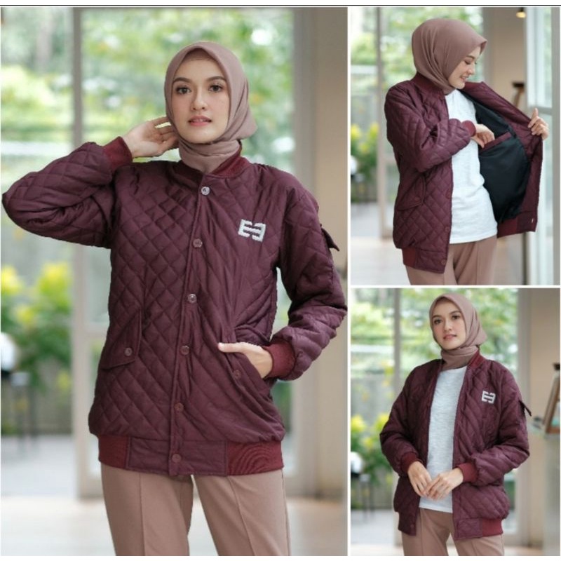 Jaket Wanita Jaket Original Elzanteri Simplicity