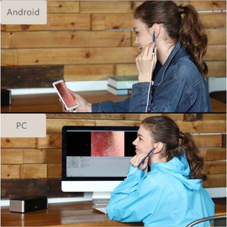 i98 Alat Pembersih Telinga Kamera Endoskopi Android Mini Camera
