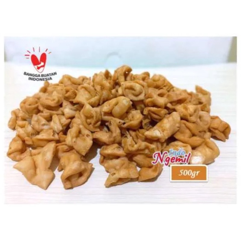 

BAWANG LIPAT MINI / KERIPIK BAWANG LIPET MINI 500gr