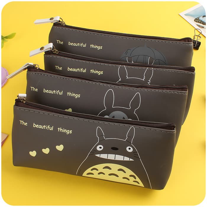 

TERLARIS!!! Tempat Pensil Totoro Bahan PU UNIK