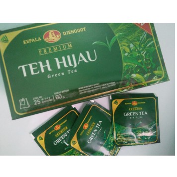 

NEW Kepala Djenggot Premium Teh Hijau [Box / 25 sachet]