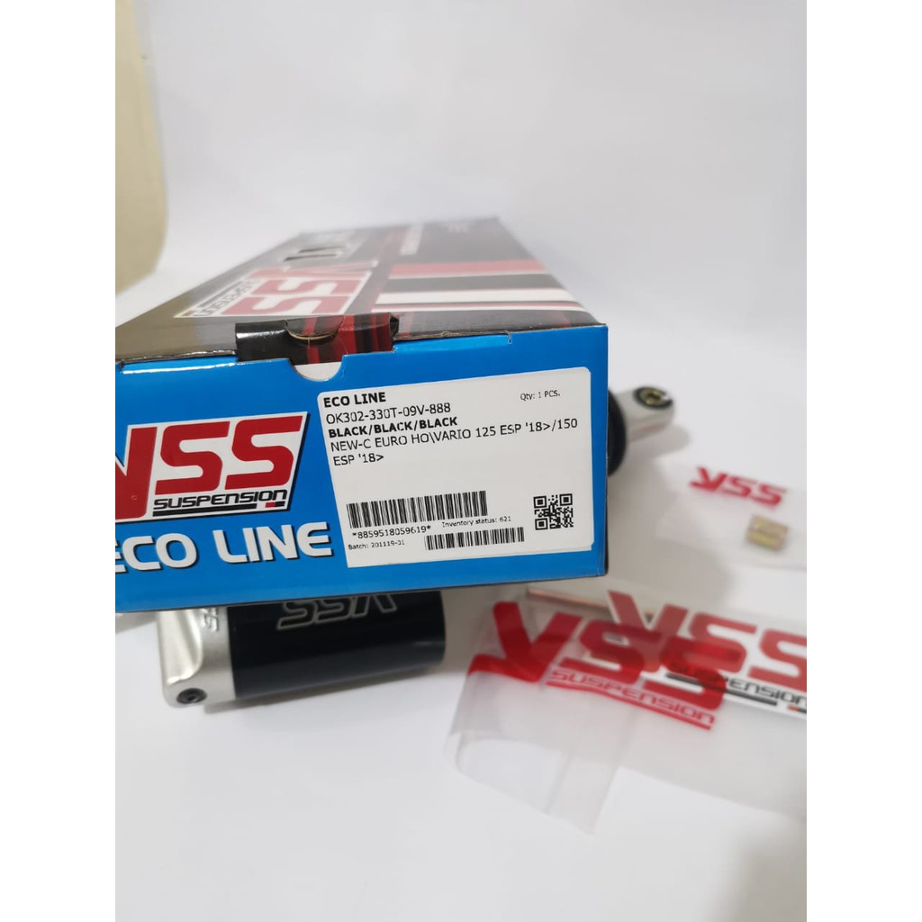 SOK SHOCK YSS TABUNG BAWAH C-EURO 330 MM VARIO 125 VARIO 150 HITAM