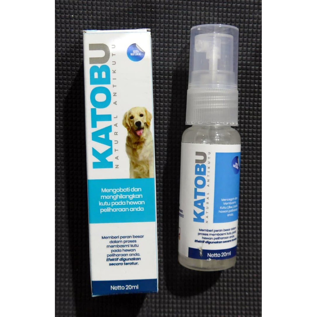 Katobu 20ml (For Dog) - Spray Penghilang Kutu Anjing