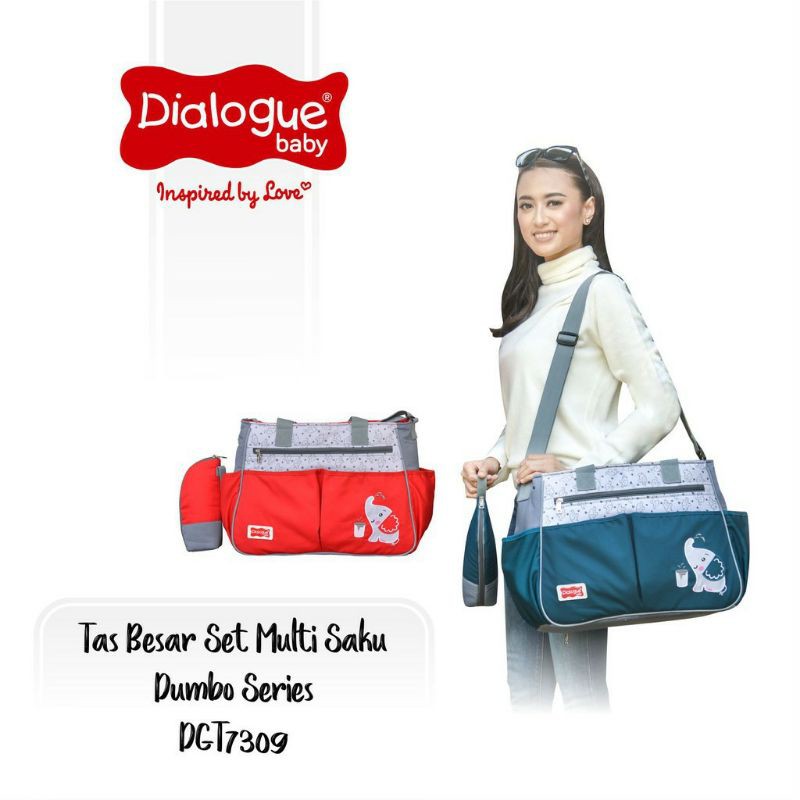 Tas Bayi Besar multi saku Dumbo Series DGT7309