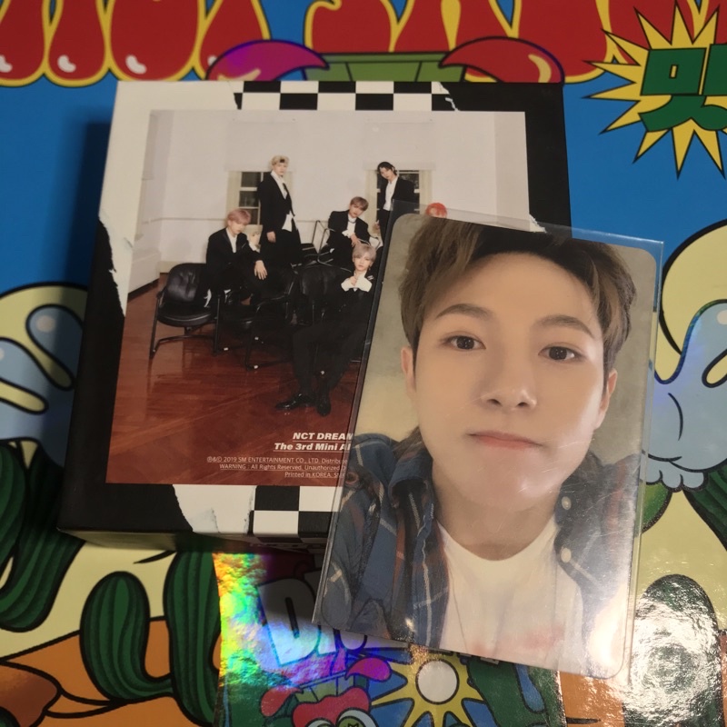 PC RENJUN KIHNO WE BOOM NCT DREAM UNSEALED FULLSET