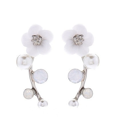 ★ODS★ FA45 Anting Tusuk Korea Earrings Import Motif Bunga