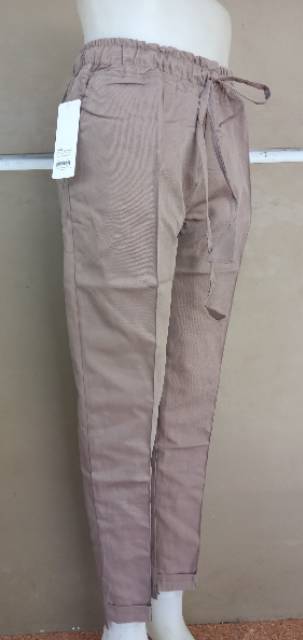 CELANA BAGGY PANT KOLOR PINGGANG, CELANA BAGGYPANTS, BAGGY PANT, CELANA BAHAN, CELANA KATUN WANITA,