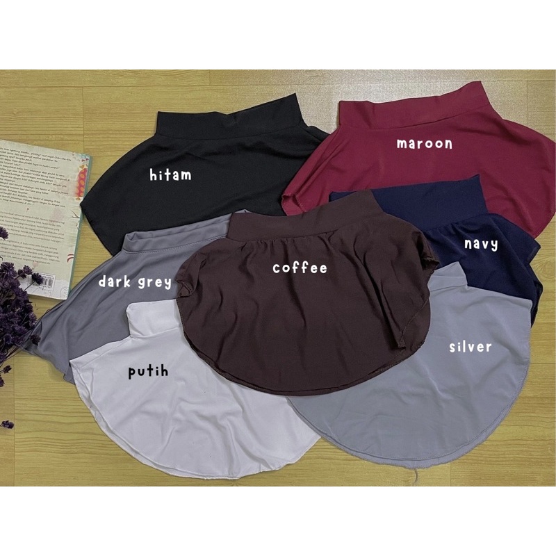 (COD) Mangset Leher 1kg dapat 20pcs | Manset Dalaman | Manset Hijab