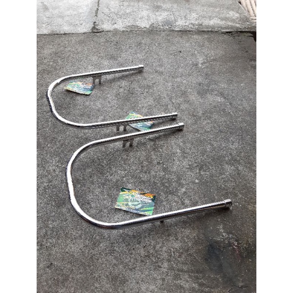 Behel U C800 Super Cup Begel U C70 Pnp Honda C70 Bahan Besi Full Chrome