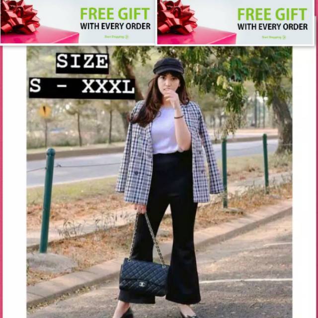  CELANA  CUTBRAY  WANITA CELANA  KERJA CUTBRAY  CELANA  PANJANG 