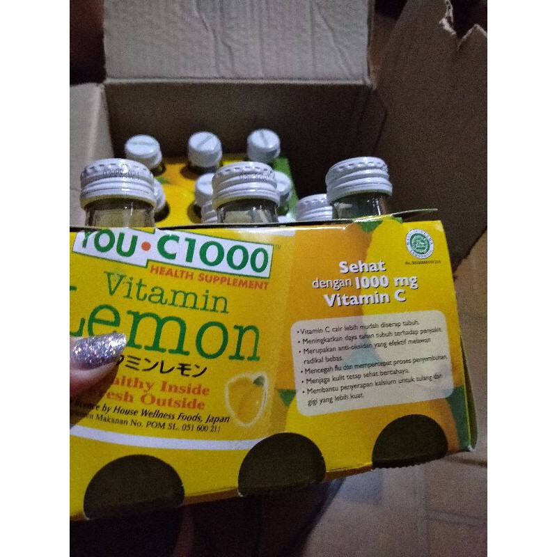 Jual You C 1000 Lemon Karton Isi 30 Botol Indonesia Shopee Indonesia