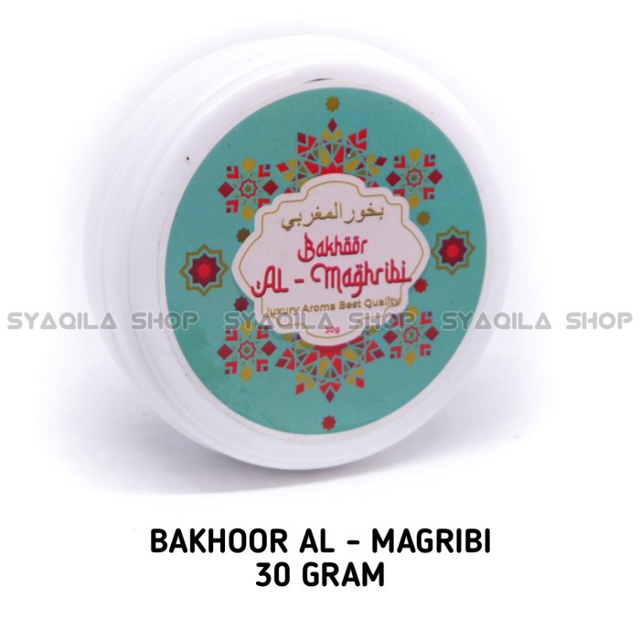 Bakhoor Al Magribi luxury Bukhur Almagribi Buhur Dupa Menyan Bakar 30g