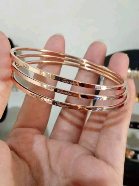 GELANG KERONCONG TITANIUM GELANG KERONCONG WANITA BLINK