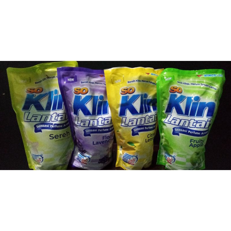 So Klin Lantai 780ml