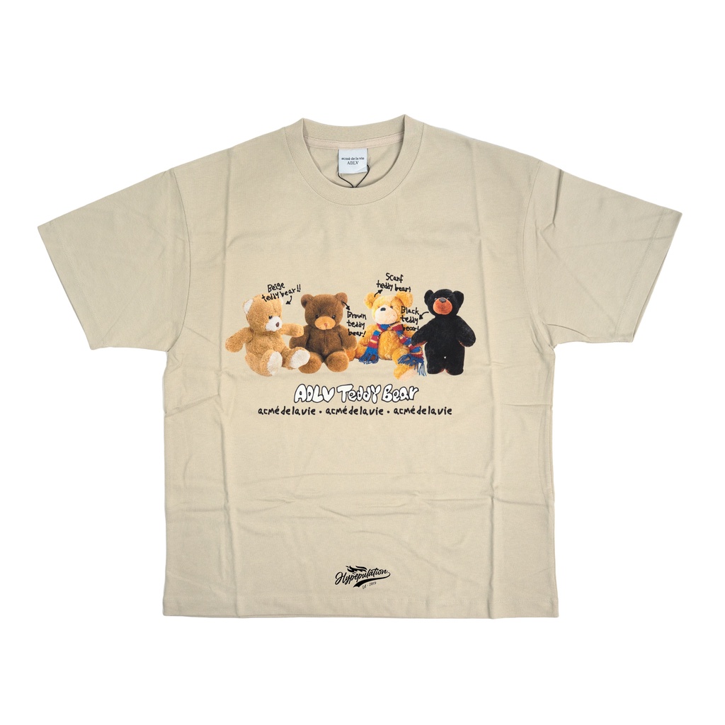 Acme De La Vie - Teddy Bear Gang Beige Tee