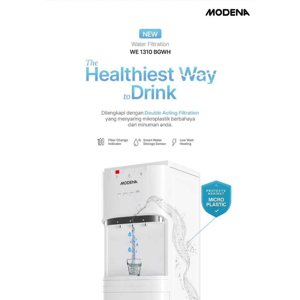 Modena Dispenser WE 1310 BGWH | Water Filtration WE1310BGWH