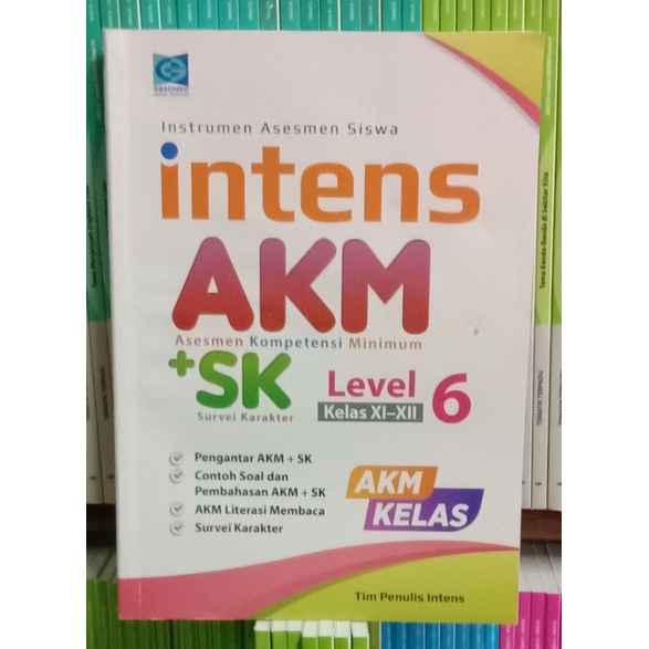 

Intens AKM A.sesmen kompetensi minium+SK LEVEL.6.KELAS.2.-3.SURVEI KARAKTERPENGANTAR.AKM+SKCONTOH SOAL DANPEMBAHASAN AKMAKM LITERASIAKM NUMERASISURVEI KARAKTERAKM.KELAS.SARAH MEI.A LENA MARIANA