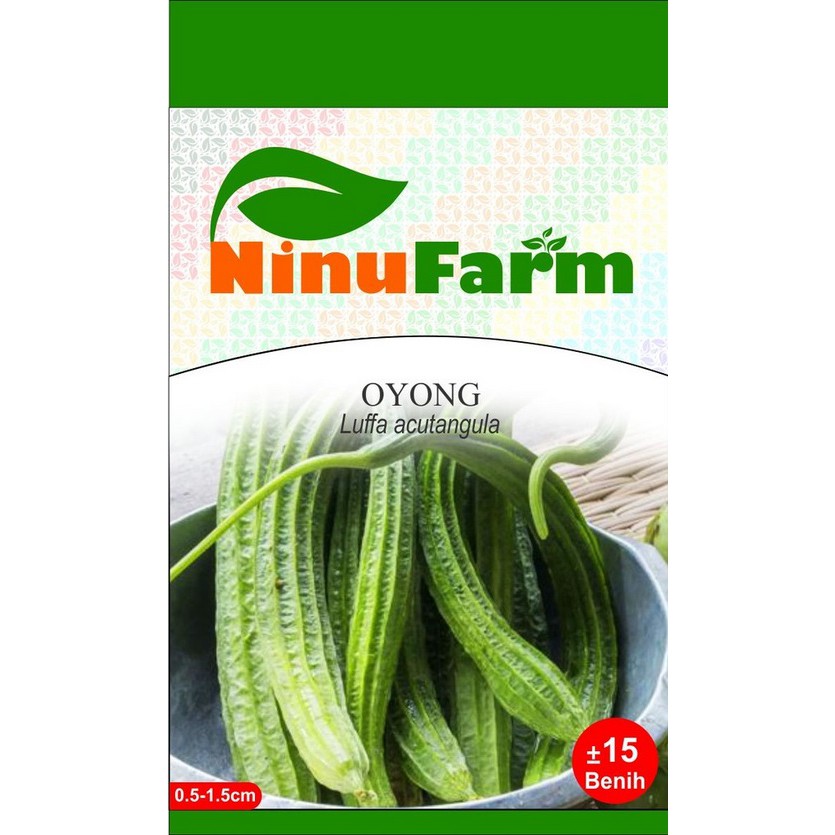 Benih Bibit Oyong Ninufarm (15 Butir)