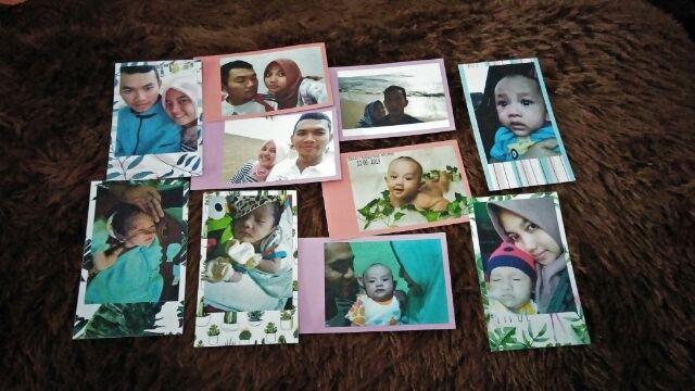 Cetak Foto Polaroid Potrait 8x12 Frame/nonframe