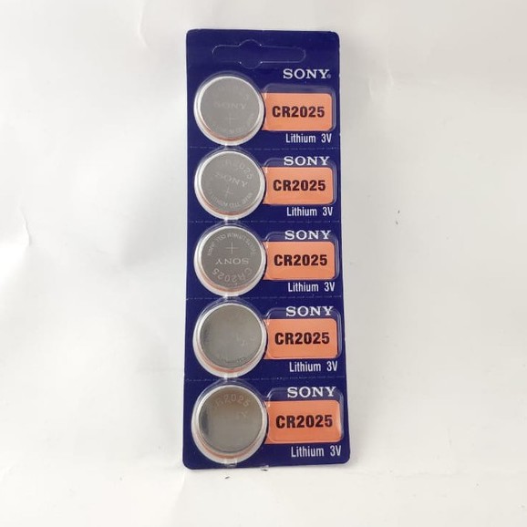 Baterai Kancing Sony CR 2025 3V  / Batere / Batre / Battery CR2025