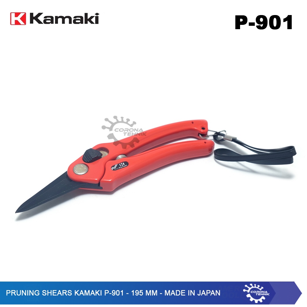 Kamaki P-901 - Pruning Shears - 195 mm - Made In Japan